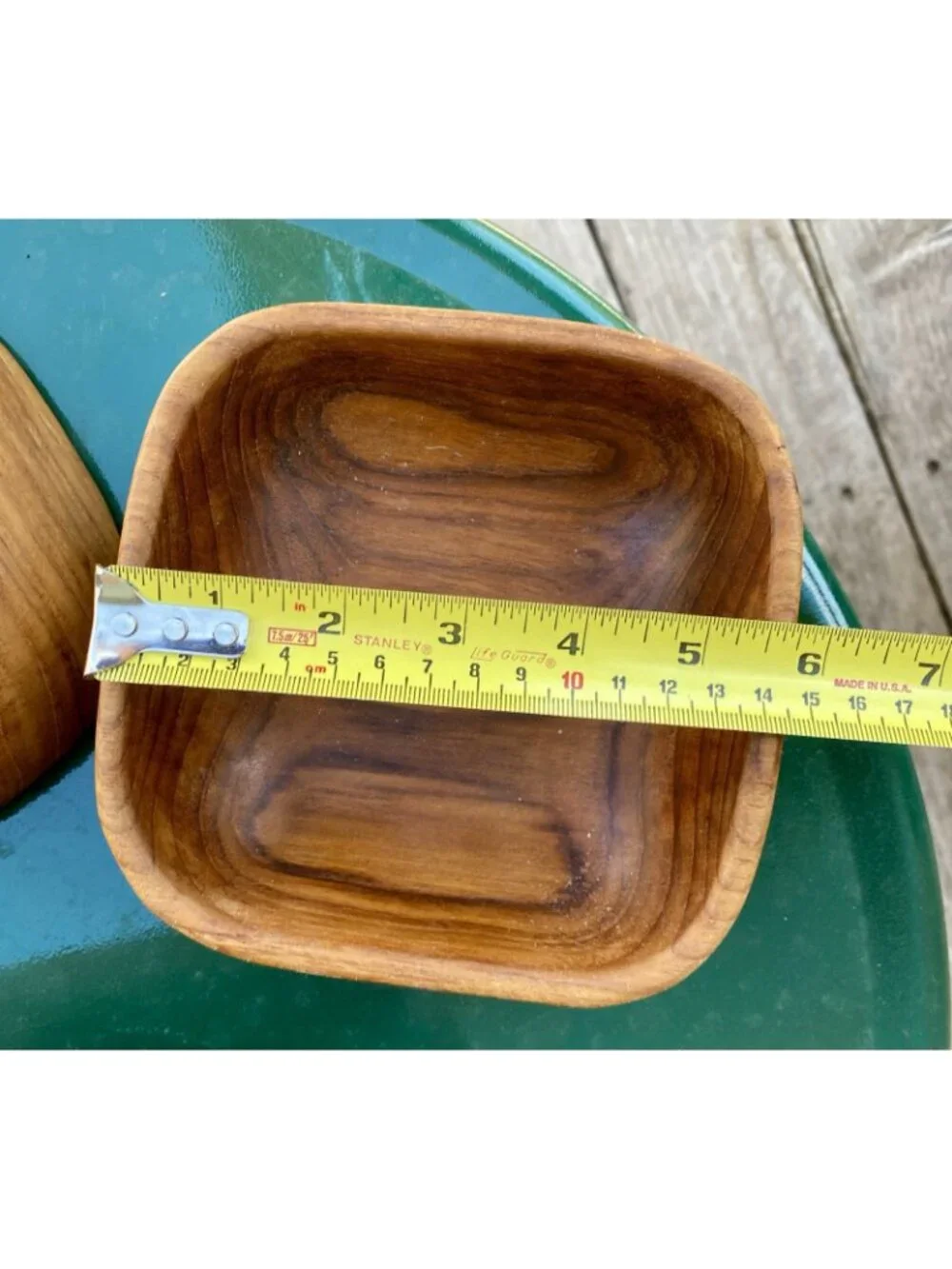 Teak Serving Salad Bowl 3 Individual Teak Bowls